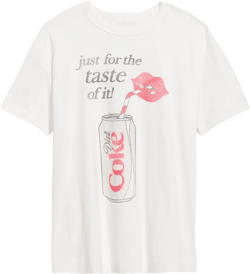 Diet Coke© Oversized Tunic T-Shirt | Old Navy