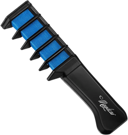 Maydear Temporary Hair Chalk Comb - Non Toxic Hair Color Comb and Safe for Kids - Blue