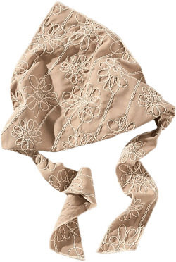Embroidered Hair Scarf