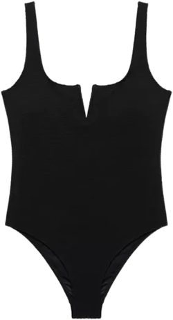 Women's Slit Neckline Swimsuit