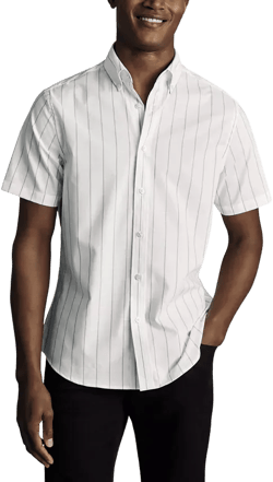 Men's Stripe Poplin Shirt