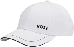 Men's Logo Detail Cotton-Twill Cap