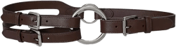 Tri-Strap O-Ring Leather Belt