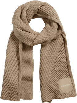 Calvin Klein Chunky Rib Knit Scarf