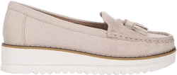 daiki platform lug sole tassel loafers