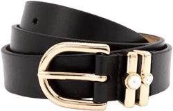 Kate Spade New York Women's 25mm 2 Keeper Belt