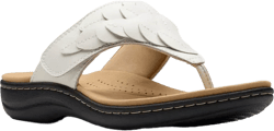 Clarks Collection Women's Laurieann Palm Flip-Flop Sandals
