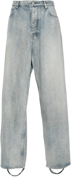Baggy wide-leg jeans