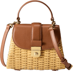 Veronica Beard Small Wicker Avenue Bag