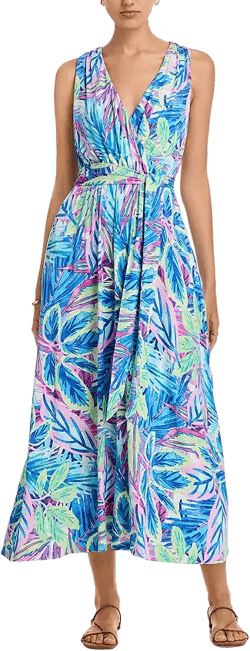 Tommy Bahama Frond Grove Sleeveless Maxi Dress