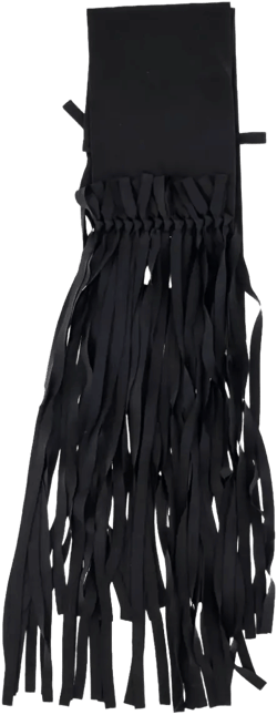 fringed scarf