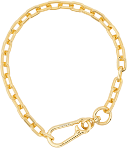rolo-chain choker necklace