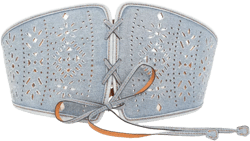 broderie-anglaise corset belt 