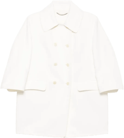 double faced cady coat