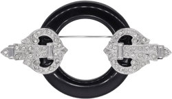 1970s pre-owned Decò Circle brooch