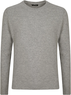 ribbed-knit jumper