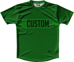 Pinstripes Custom Finish Line Running Shirt Track Cross Made In USA
