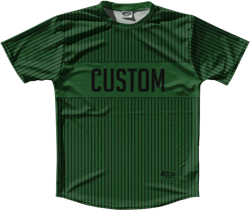 Pinstripes Custom Finish Line Running Shirt Track Cross Made In USA