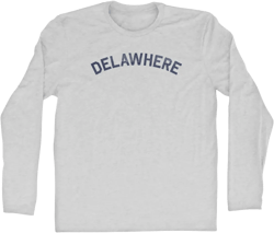Delawhere Adult Cotton Long Sleeve T-shirt