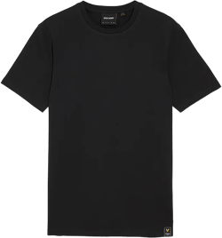Lyle and Scott Mens Clamp Labelled T Shirt Black