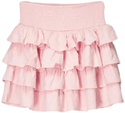 Mini skirt with ruffles