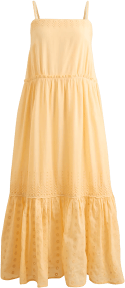 Sorrento dress in cotton voile - WHITE