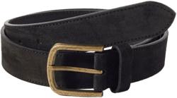 mens suede belt