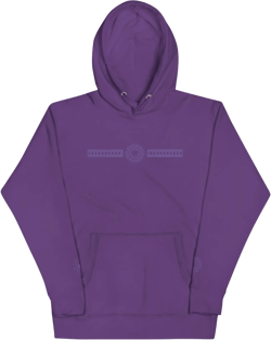 "Batok" Royalty Stealth Hoodie Purple