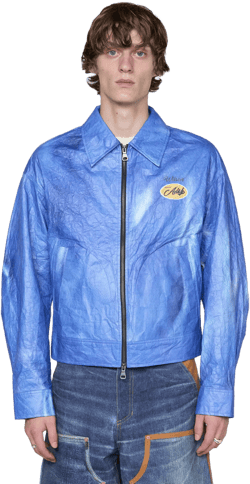Wilson Printed Tyvek Jacket Blue