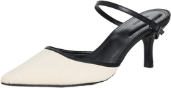 Kieran Canvas Buckle Pumps