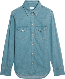 Thelma Women's Western Denim Shirt