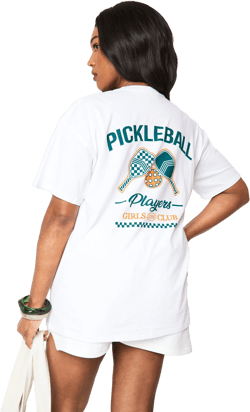 PLUS PICKLEBALL OVERSIZED T-SHIRT