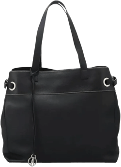 Anagram leather tote