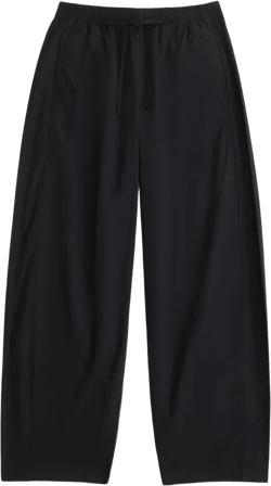 Poplin Barrel Pull-On Pant