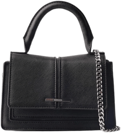 Textured crossbody bag