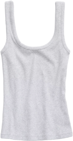 Aerie Double Scoop Neck Tank Top