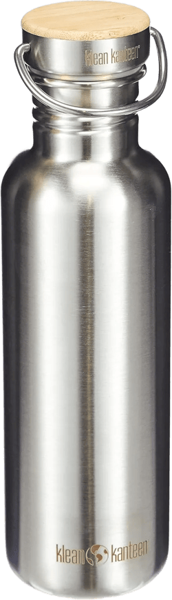 Klean Kanteen Unisex Outdoor Water Bottle 27.1 Ounces Silver