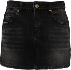 cotton A-line skirt