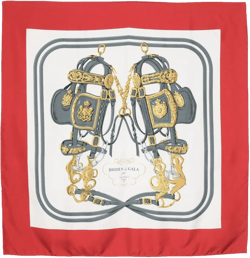 1980s pre-owned Brides de Gala silk scarf
