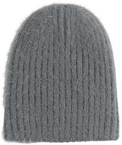 Fluffy-Knit Beanie