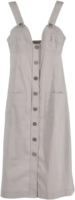2000s cotton-blend dress