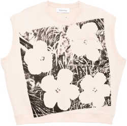 Flowers blush vest