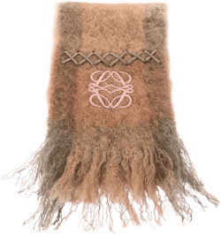 2000s Anagram-motif scarf 