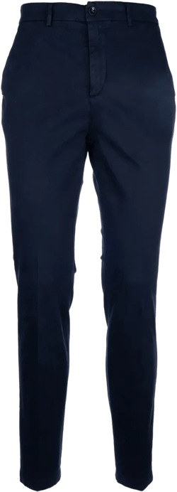cotton tapered trousers