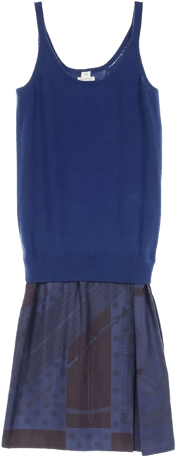 2000s silk dress