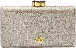 Eva crystal-embellished clutch bag