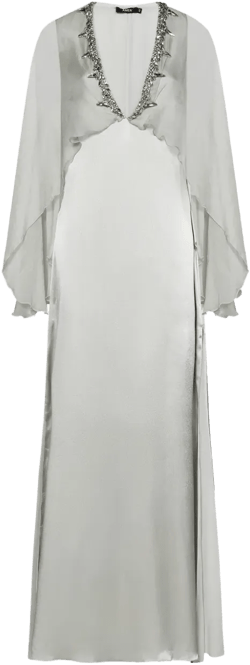 silk-satin dress