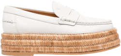 platform leather loafers 