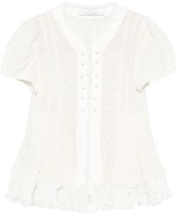 laced victorian blouse