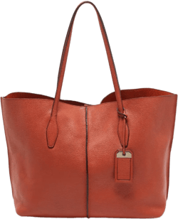 large Joy leather tote bag